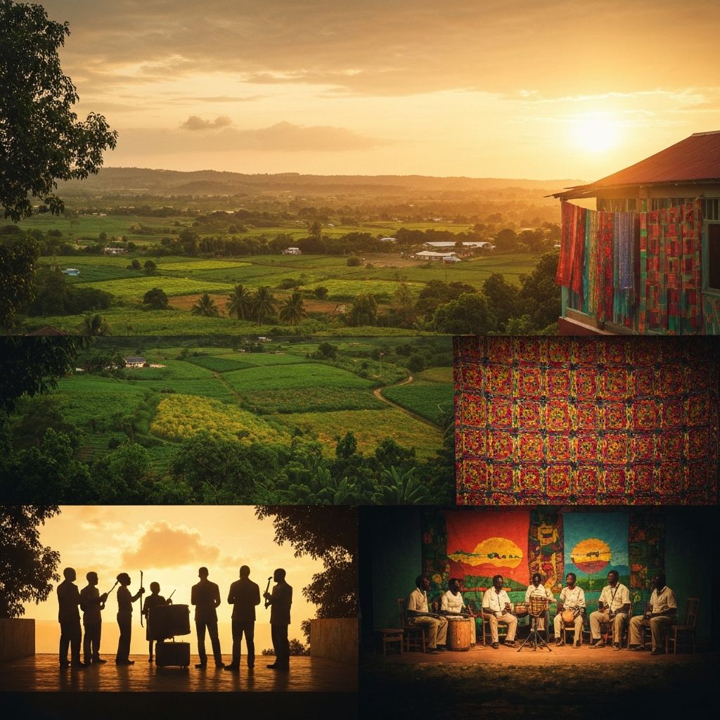 Haitian Sugarcane Fields - ASPEYI Premium Rum Origins